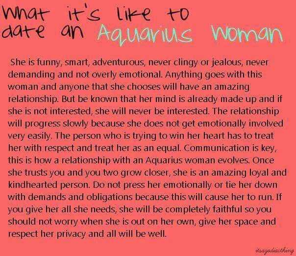 dating an aquarius male